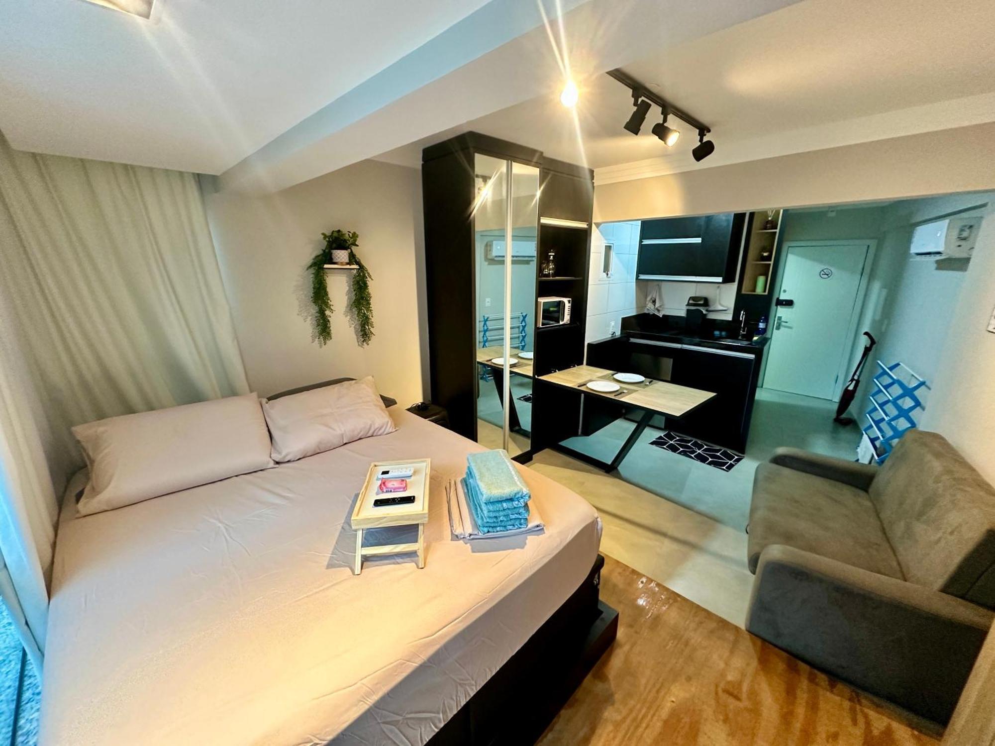 Studio Pe Na Areia II Balneario Camboriu Dış mekan fotoğraf