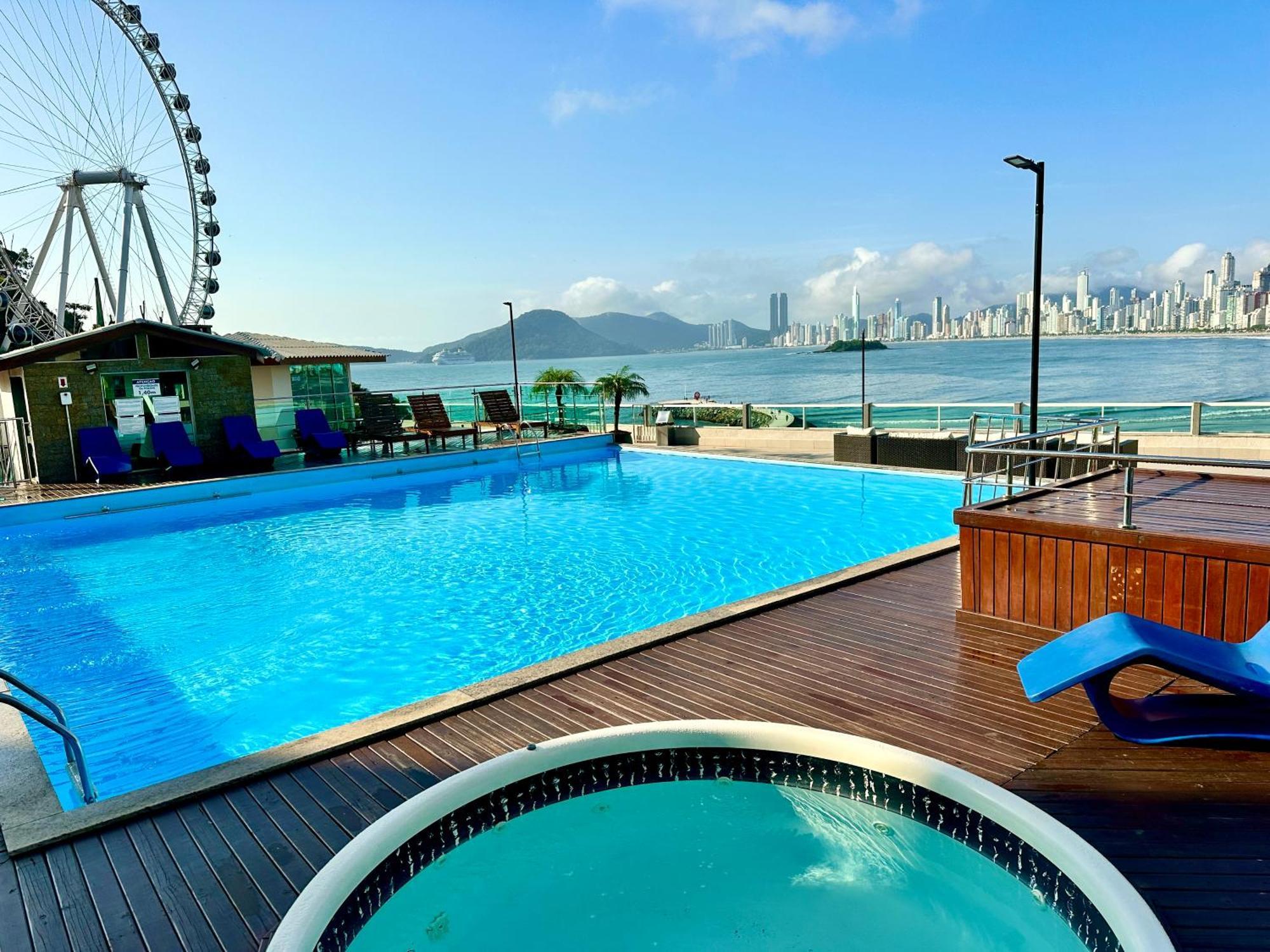 Studio Pe Na Areia II Balneario Camboriu Dış mekan fotoğraf